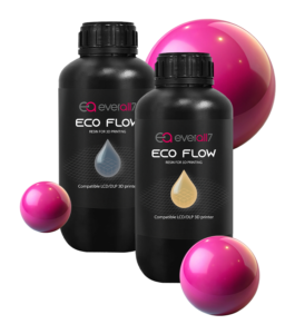 Żywica stomatologiczna Eco Flow do druku 3D z precyzyjnymi modelami ortodontycznymi